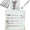 Harry Potter Magic Wand Makeup Brush With Aluminum Handle Portable Cosmetic Tool For Students