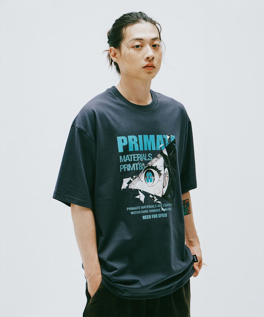 PRIMATE Eyez Oversized Short Sleeve T-Shirt 10 Colors (Type A)