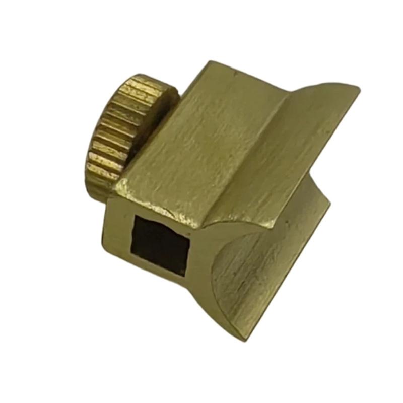 10Pcs Brass Trumpet Flute Base Screw Corrosion Resistant Miniature Brass Components for Secure Instrument Assembly