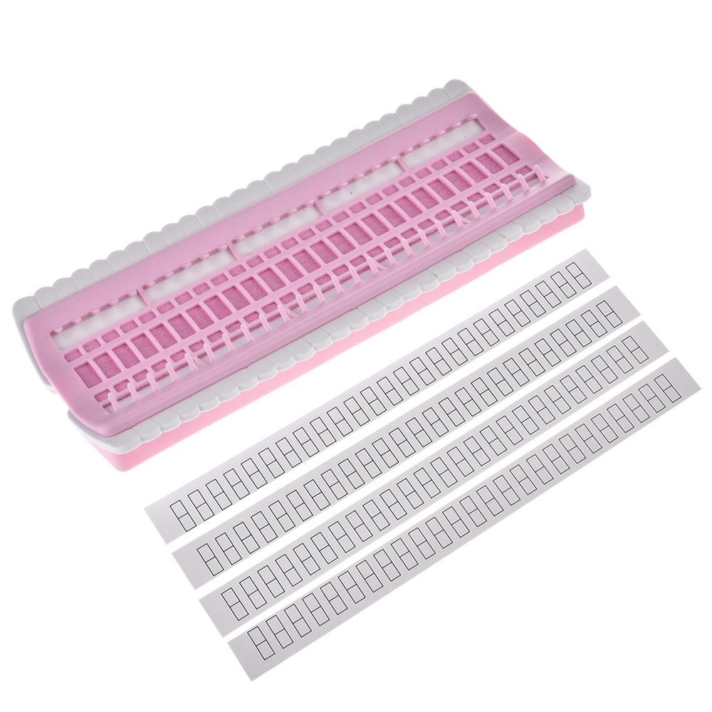Cross Row Line Tool Specializ Yarn Floss Tread Organizer Sewing Needle Holder 50 Positions Cross Accessory