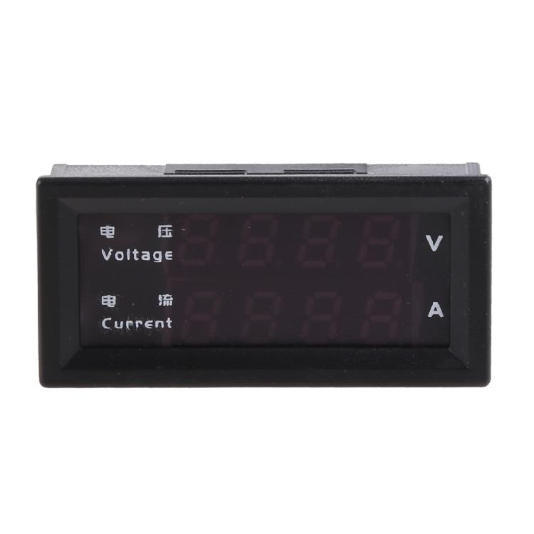 LED Voltmeter Ammeter Red & Blue Digital Multimeter Display Voltage Current Test