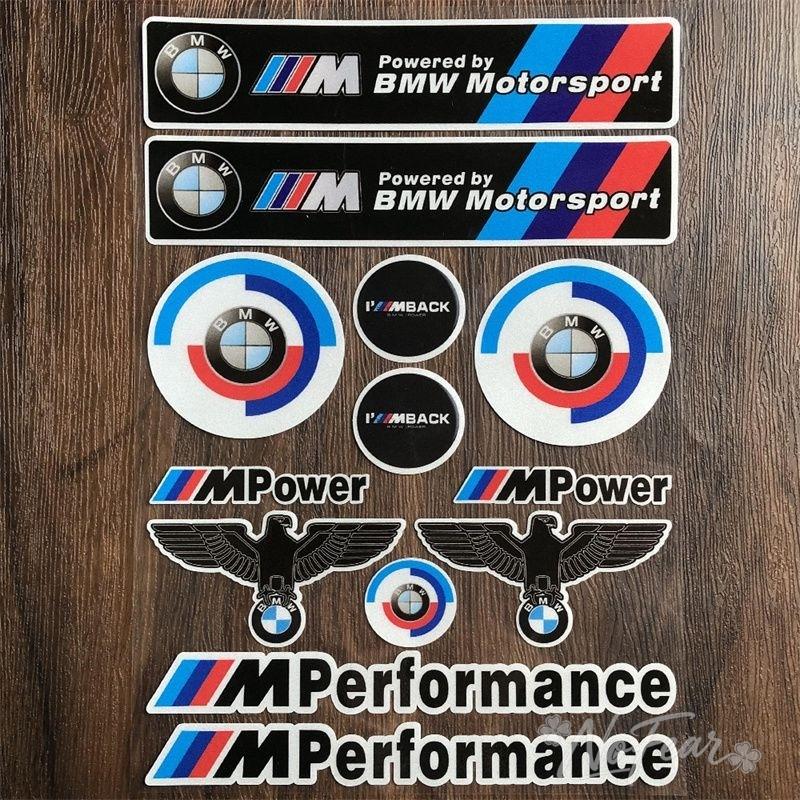 Fashion Motorcycle Helmet Body Reflective Decal Decoration Sticker For BMW E36 E46 E53 E90 E60 E61 E93 E87 X1 X3 X5 F30 F20 G30