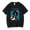 Lauryn Hill Fugees Vintage Unisex Schwarzes T-Shirt Unisex T-Shirts Retro Grafik T-Shirts Baumwoll-T-Shirt Mann Frau T-Shirts Oberteile