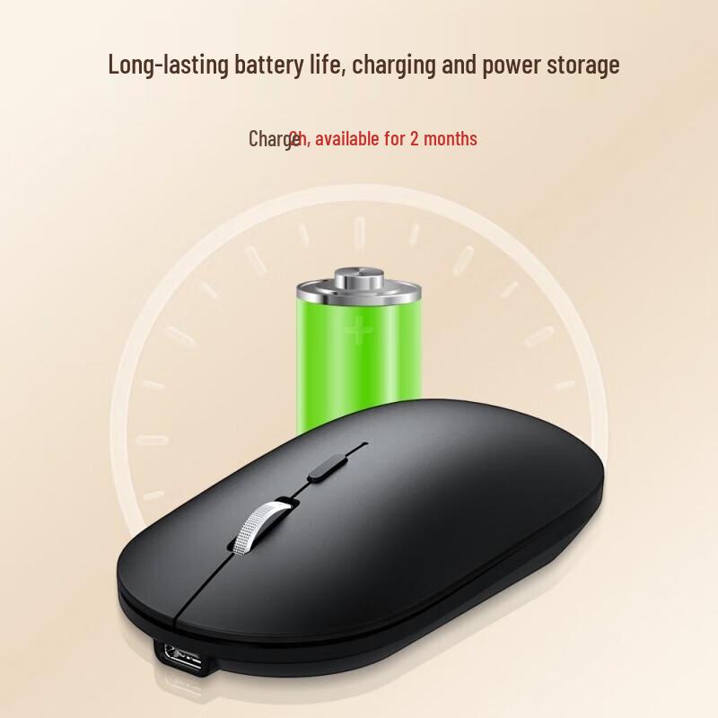 MINEJONI X2 Dual-Mode Rechargeable Wireless Mouse