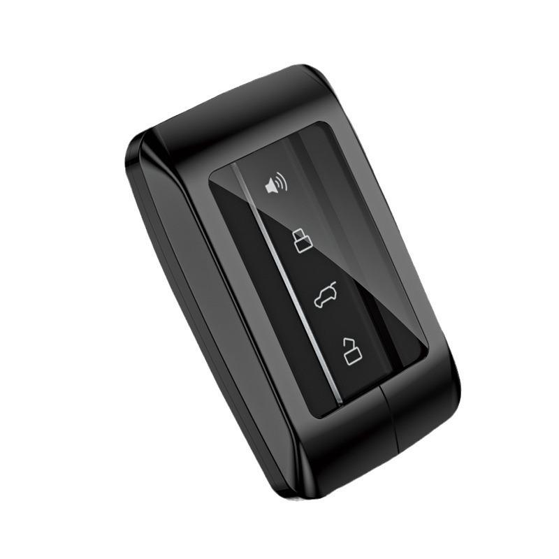 Tank 300 Car Key Case: Aluminum Alloy Full Coverage Set with Square Buckle.