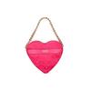 Casual Fashion Heart Logo Zipper Tote Bag Women Handbags Pink 74288268A5217
