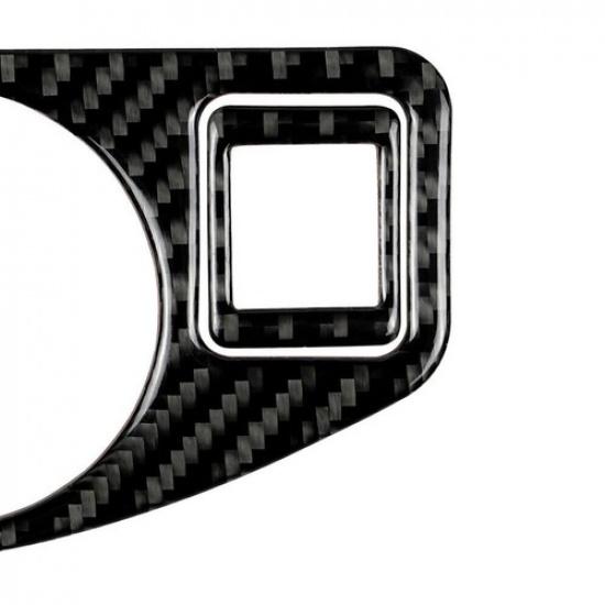 Carbon Fiber Interior Headlight Switch Cover Trim For VW Golf 7 GTI MK7 2013-17