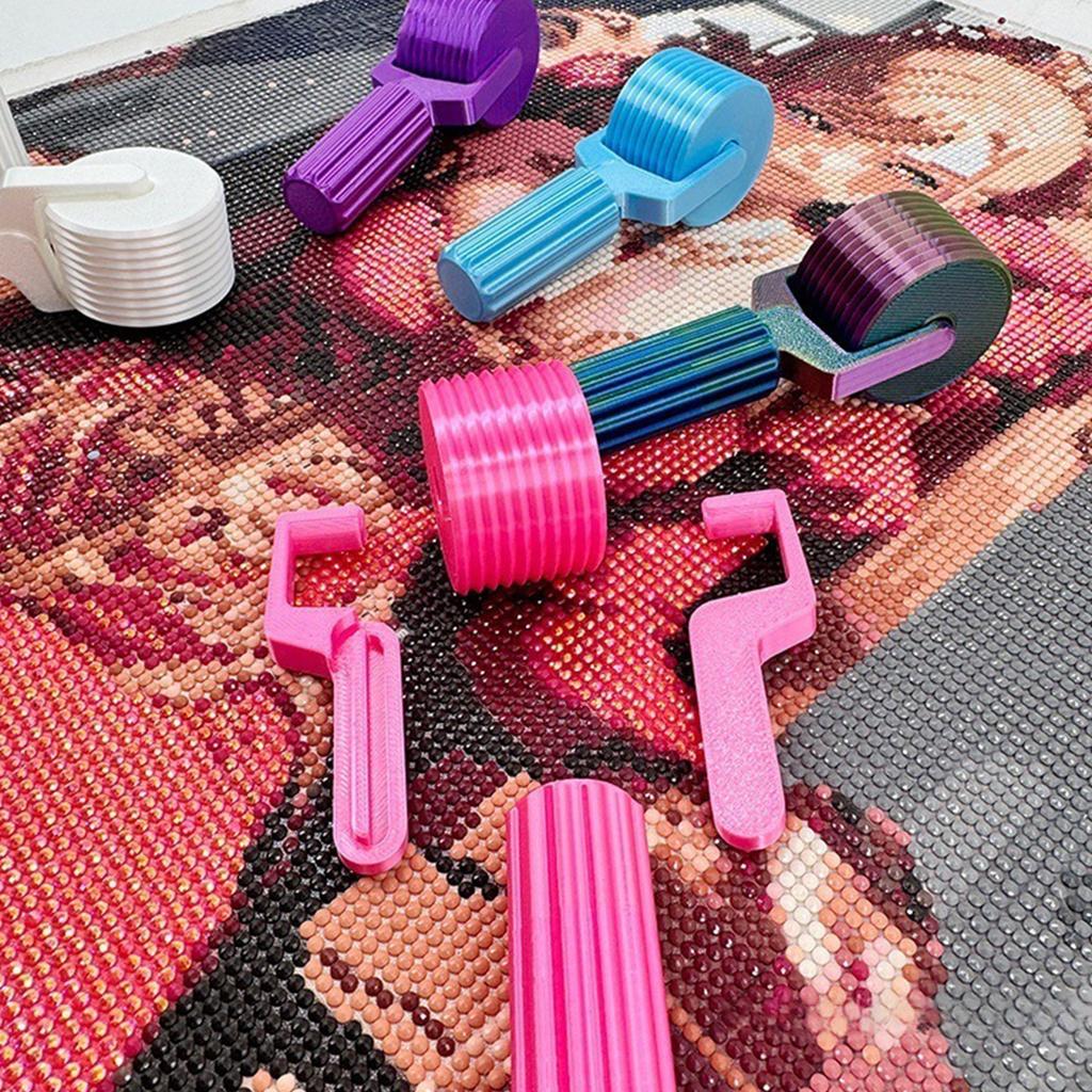 Diamond Art Painting Roller Reusable Portable Crystal Art Roller Rhinestones Painting Pressing Tool Diamond Painting Accessories