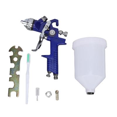 HVLP Spray Gun Kit with 1.4mm Nozzle Needle Cap 600cc Capacity Cup Paint Sprayer Tool for Automotive Furniture Wall