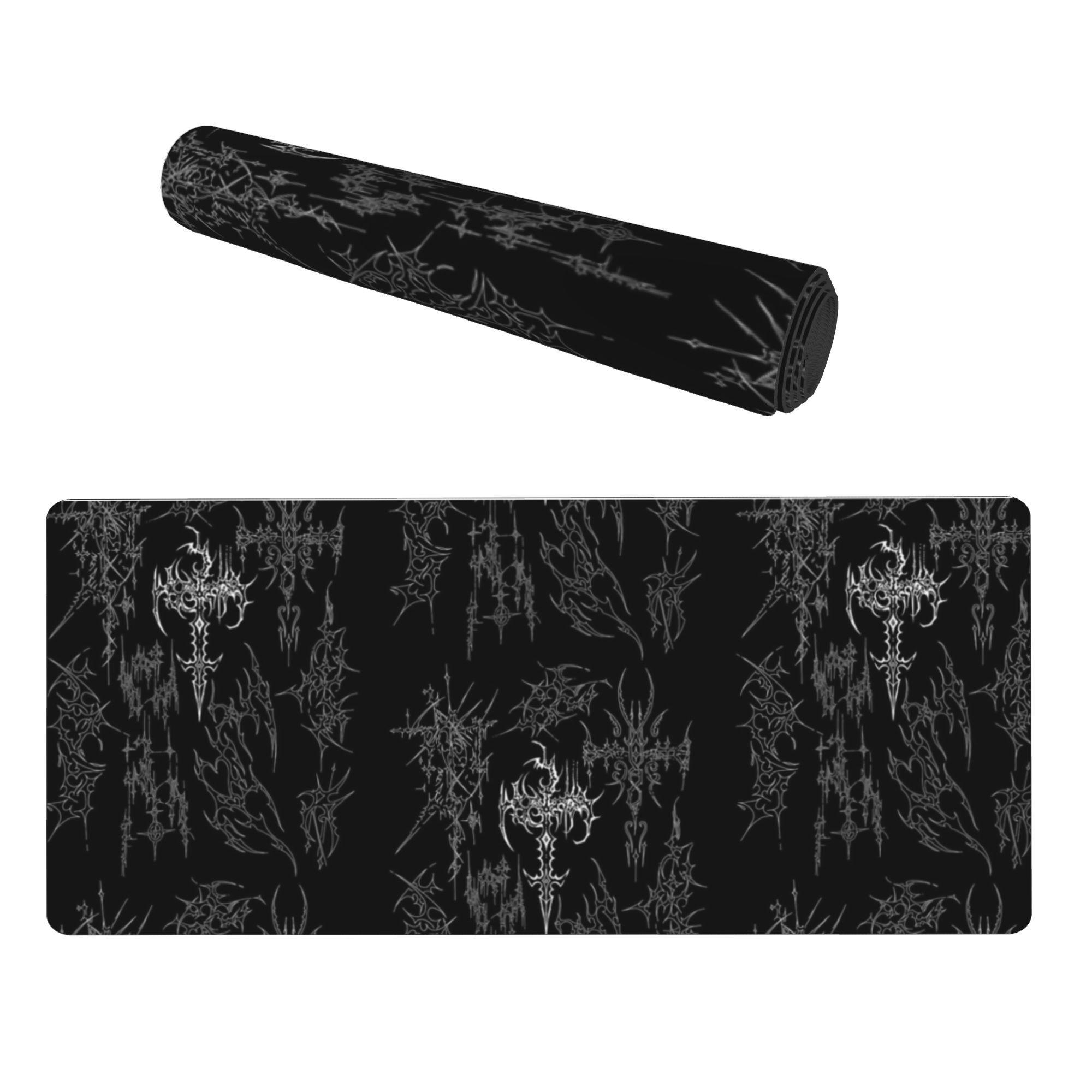 Large Desk Mouse Pad Office Desk Mat Precision Cloth Surface Stable Rubber Base for PC Laptop Keyboard Office Desk Setup Desk Pa 400x800x2mm