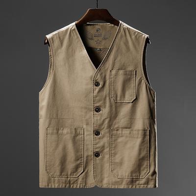 Chalecos de verano para hombre, chaleco informal de algodón transpirable, chaleco de malla, chaquetas sin mangas para hombre, chalecos de pesca al aire libre, ropa 8XL