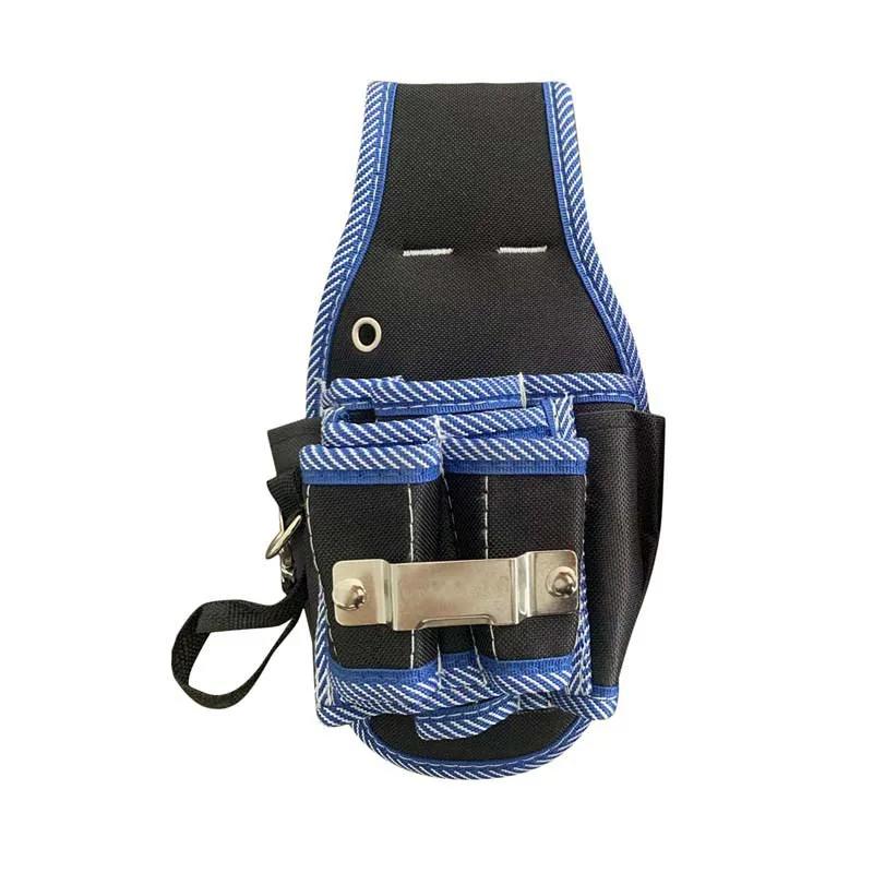 High quality socket repair waist bag waist hanging tool bag electrician s simple waist bag tool kit синий