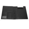 Portfolio Folder Small A4 Clipboard with Cover Writing Pad Notepad Legal Pad Holder 323x251mm Black