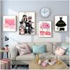 Und Drucke Wand Bilder Für Wohnzimmer Dekor Mode Buch Paris Parfüm Kleid Lippenstift Wand Kunst Leinwand Malerei Nordic Poster