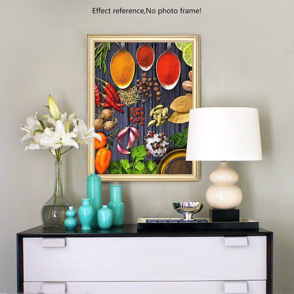 5D diamantová malba Celá kulatá scénická kořenící výšivka Výprodej Obrázek drahokamu diamantu