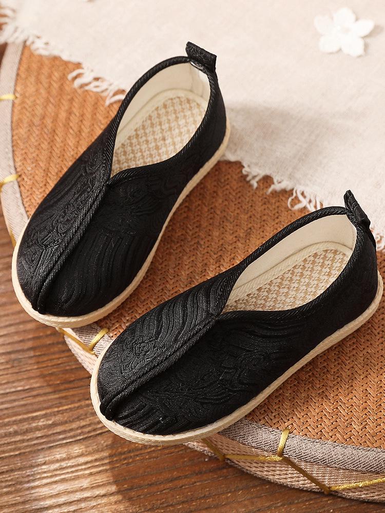 

Boys Hanfu Soft Sole Ethnic Performance Shoes 27 чёрный