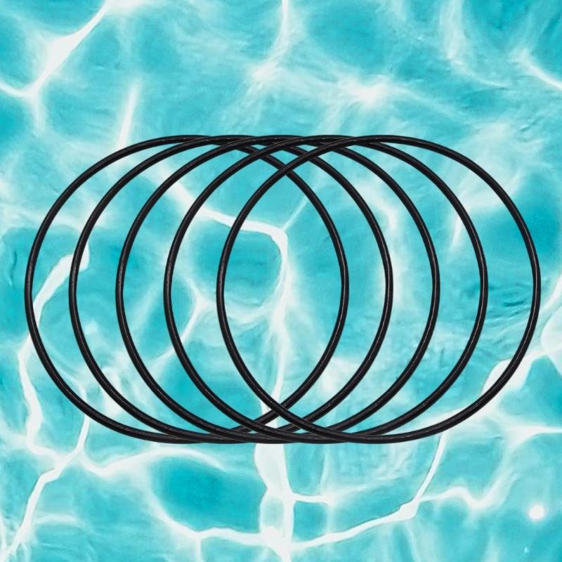 6Pieces Rubber Sealing Rings Leakproof Gaskets Filter Housing Maintenance Part Suitable for Water Purifiers Systems