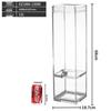 Glass Beverage Dispenser with Tap