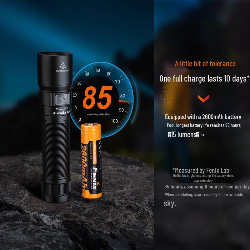 Fenix C5 Magnetic Rechargeable LED Flashlight