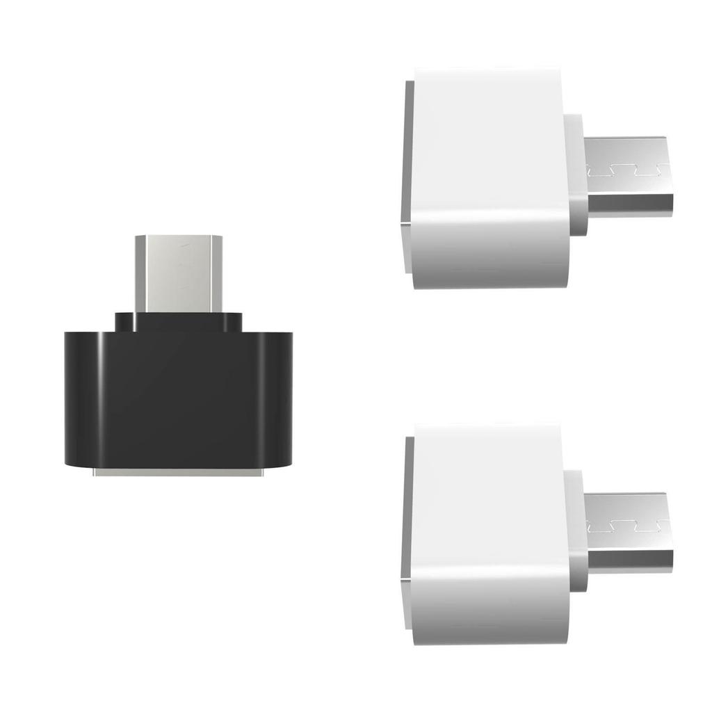 Versatile And Timeless 2 Pcs Micro Usb Flash Mouse Keyboard Expansion Type-c Otg Adapter