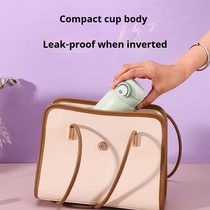 200ML/350ML Mini Thermos Cup Small Capacity Vacuum Flask Stainless Steel Pocket Cup Coffee Mug Kids Insulated Hot Water Bottle