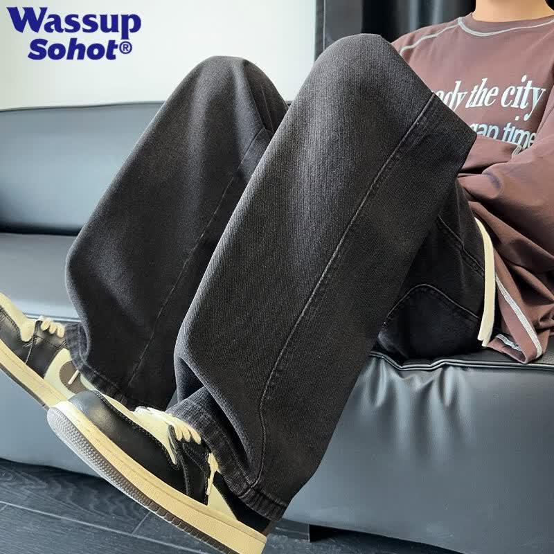 Wassup Sohot Men s Summer Ice Silk Collection L