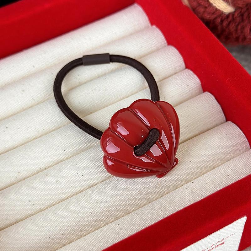 

Новая красная любовь бант цветы веревка для волос детская милая модная заколка для волос девочки сладкая веревка для волос резинка для хвостика подарок