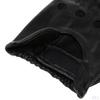 Faux Leather Mens Womens Biker Fingerless Cycle Gloves