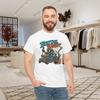 Two Wheels Open Horizon Motorcycle Road Adventure Graphic T-Shirt