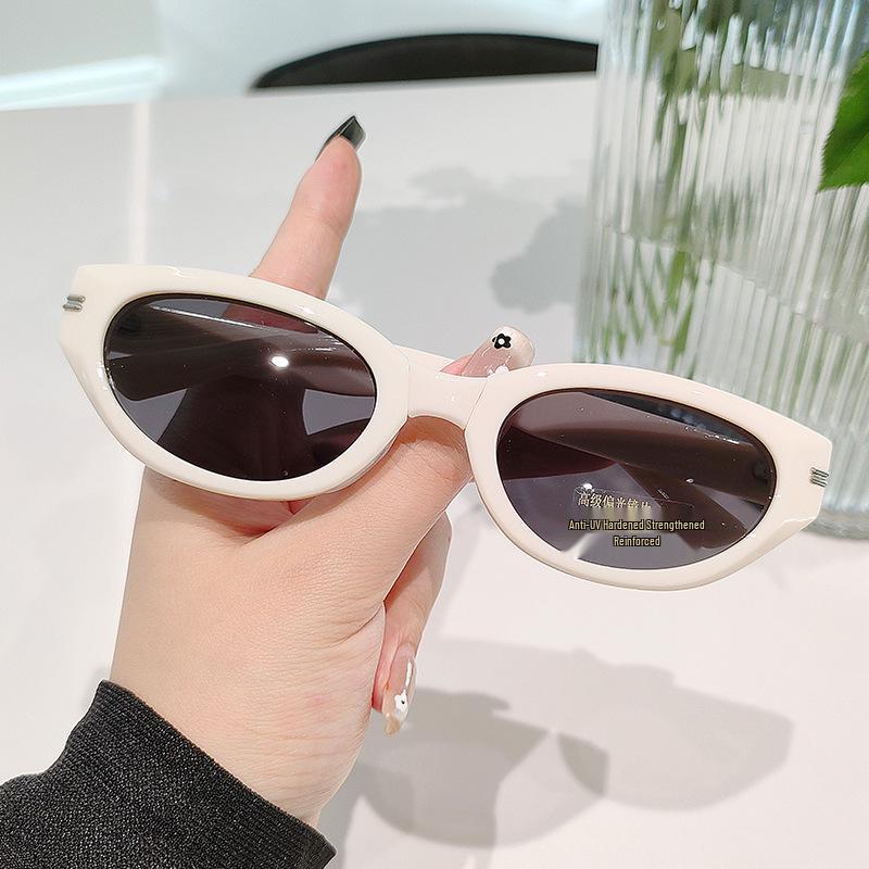 Korean Style Women s Cat Eye Polarized Sunglasses - Foldable, UV Protection, High-End Feel