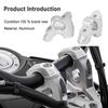 Für BMW R1300GS Lenkererhöhung Drag R 1300 GS R1300 GS ADV 2023 2024 2025 Motorradzubehör Lenkerklemme Verlängerungsadapter
