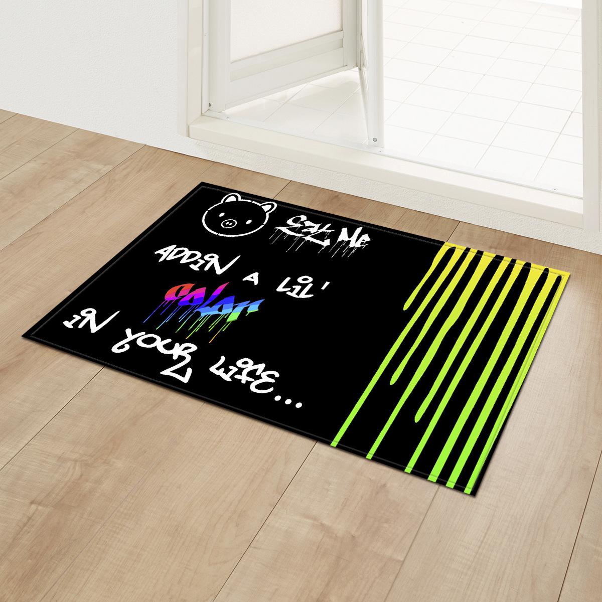 

Cute Door Mat Bathroom Floor Mat Kitchen Living Room Carpet 40*60cm