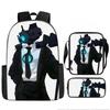 Skibidi Cartoon Toilet Printed Backpack Child Schoolbag Shoulder Bag Pencil Bag