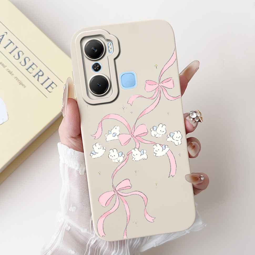 Hülle Für Infinix Hot 12 Pro X668C Schutzhülle Weich Schlank Niedliches Cartoon-Muster Abdeckung Für Infinix Hot 12 Hot12 Pro Handyhüllen Abdeckung