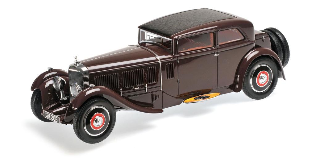 Minichamps Bentley Speed 6 Corsica Coupe 1930 Bordowy 1/18 [Żywica]