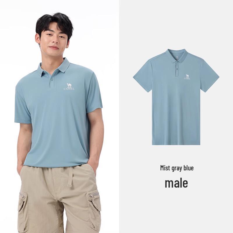 

CAMEL Unisex Outdoor Quick-Dry Polo Shirt S