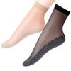 Women's Mid-Calf Breathable Velvet Cotton Sole Stockings - Sweat-Absorbent, Non-Slip, Massage Sole