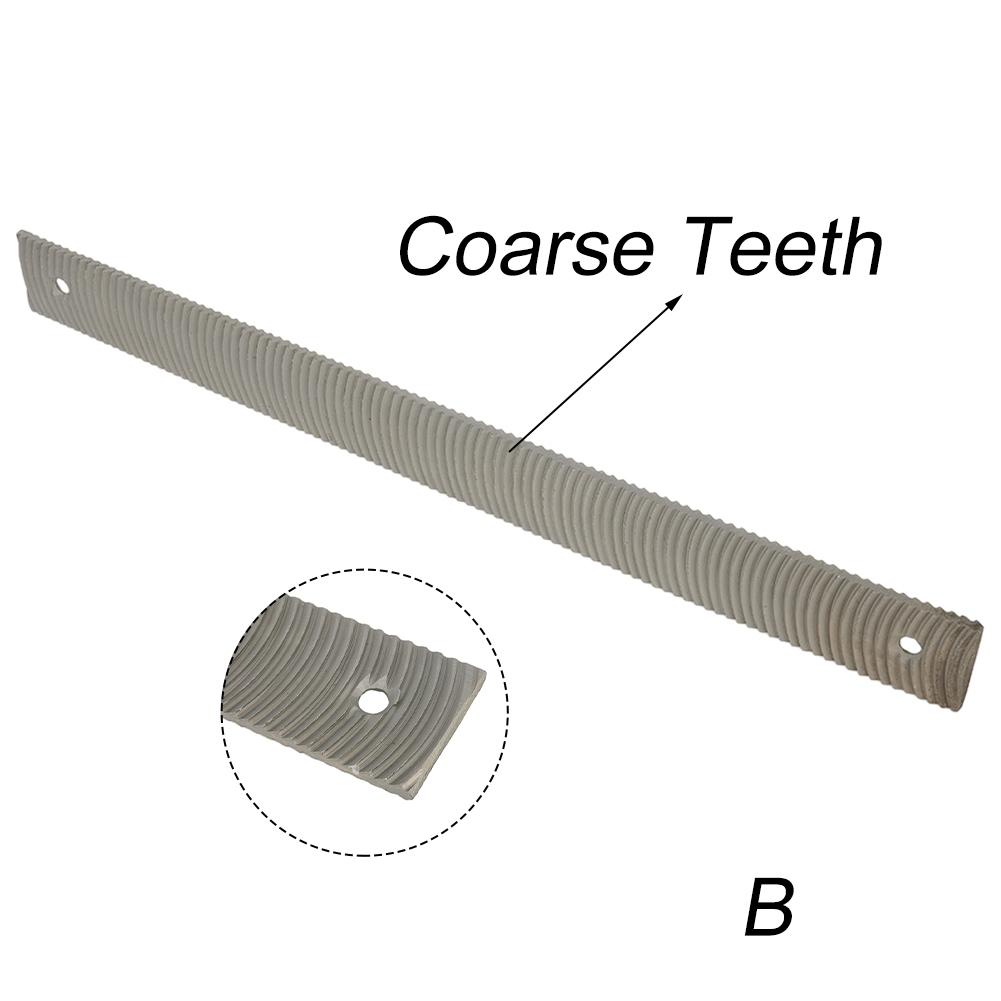 Adjustable Curved Tooth Steel File Holder Car Body Polisher Files 14Inch Files