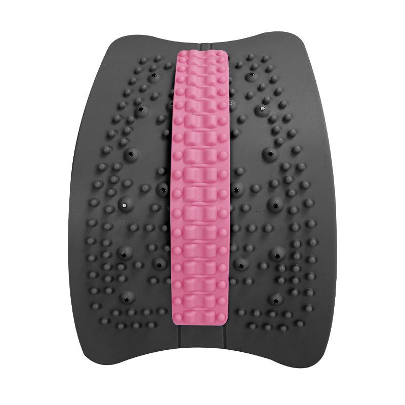 Four-Season Lumbar Traction Device: Spine Corrector & Waist Support Back Cushion for Discomfort