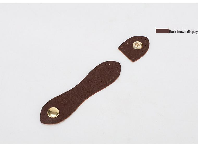 Multicolor Leather Gourd Buckle for DIY Handbag Hardware