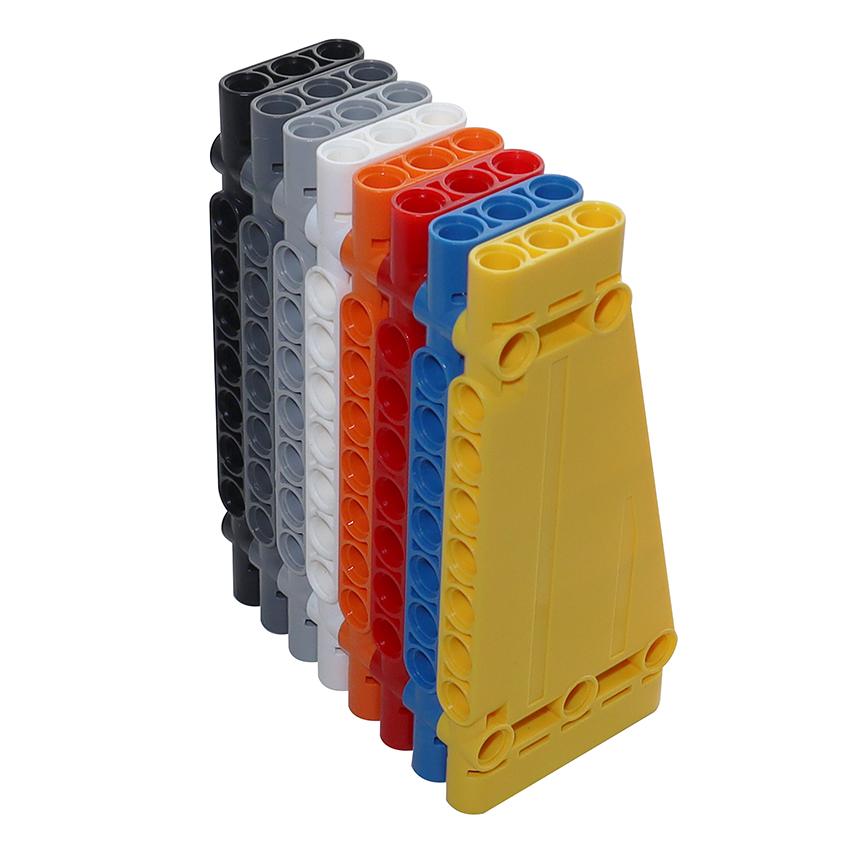 4PCS High-tech Car Panels 18945 Techncial Panel Plate 5x11x1 Tapered MOC Parts Building Blocks Assembles Particles DIY Bricks