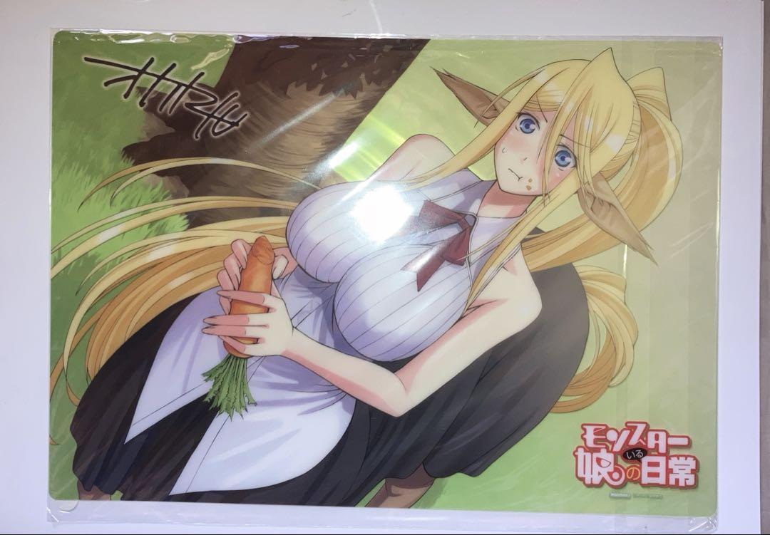 

[Б/У] Monster Musume Повседневная жизнь Бонус за покупку в Melon Books Настольный коврик