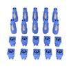 10 Sets 3-Pin Power Connector MaleFemale Plugs, Aviation Connectors, ABS, 10 Sets 3-Pin Power Connectors, Professional Stage Light Power Cable Plugs,