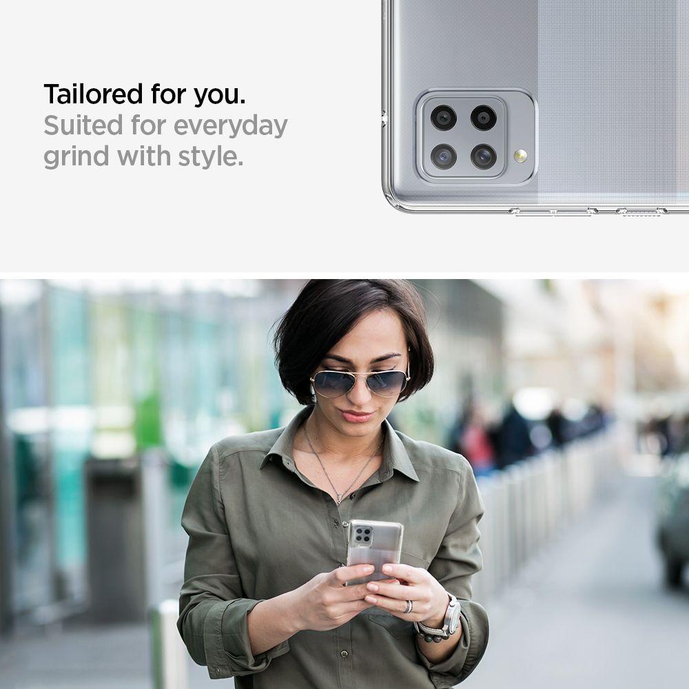 Spigen Liquid Crystal Galaxy A42 5G Crystal Clear
