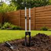 Long Handle Sod Plugger Tool Ergonomic Removable Digging Tool Manual Digging Tool  Grass Repair