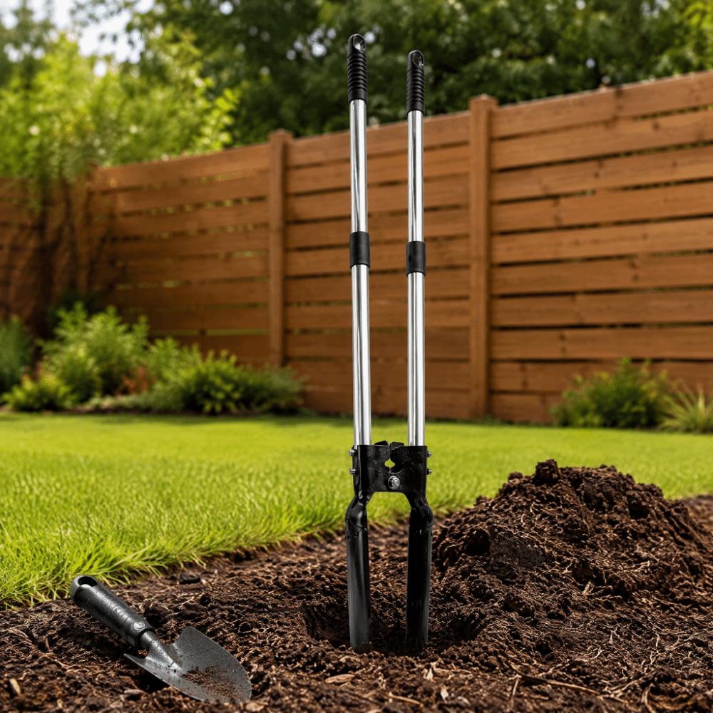 Long Handle Sod Plugger Tool Ergonomic Removable Digging Tool Manual Digging Tool Grass Repair