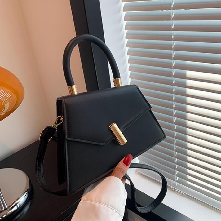 Fashionable & Versatile Bag Durable Lock Buckle Handbag Tote for Work & Shopping