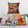 Rapper B-Bad Music B-Bunny cushion cover Pillow Cover Decoration Room Home Sofa living Office Car Nordic Simplicity