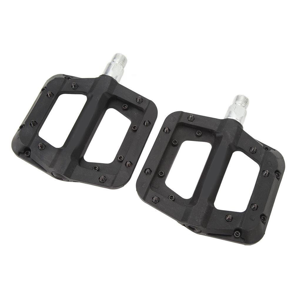 2pcs Bike Pedals Professional Mountain Road Bicycle Pedals Non Slip Nylon Bearing Bike Platform Pedals