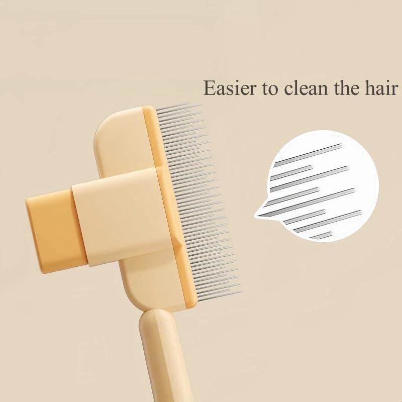 Cat Dog Hair Remover Brush Dog Hair Grooming Pet Accessories Comb for Long Hair Dog Remove Hair Cleaning Bath Brush Dog Supplies